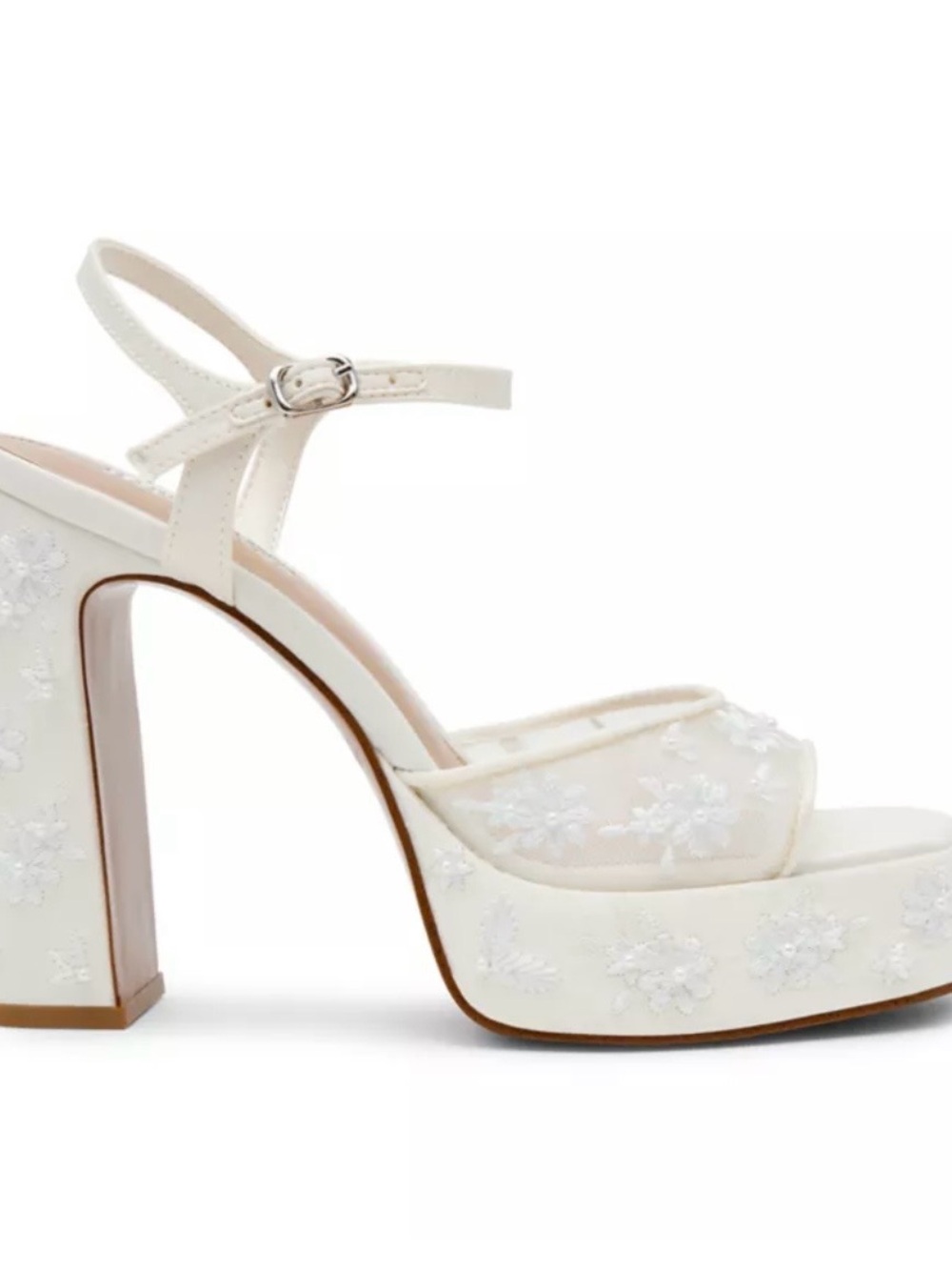 Steve Madden Liandra Embellished Platform Sandals - Picture 2 of 7